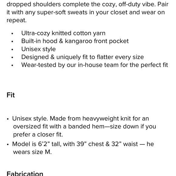 ALO - Unisex Scholar Hooded Sweater - Black - Medium - Picture 13 of 13